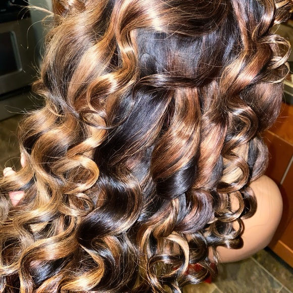 Other - Custom highlighted closure wig